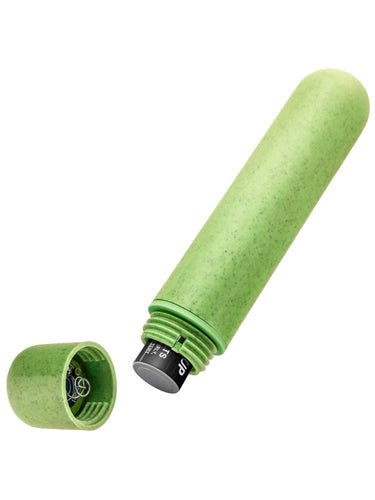 Blush Gaia Eco Bullet Biodegradable Mini Vibrator Green