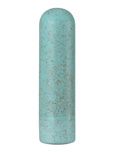 Blush Gaia Eco Bullet Rechargeable Biodegradable Vibrator Blue