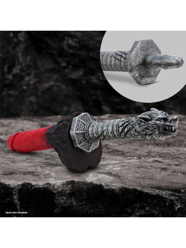 Blush Rougarou Lock On Werewolf Sword Dildo Handle