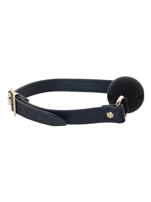 Căluș Ajustabil cu Bilă din Silicon Ns Novelties Bondage Couture