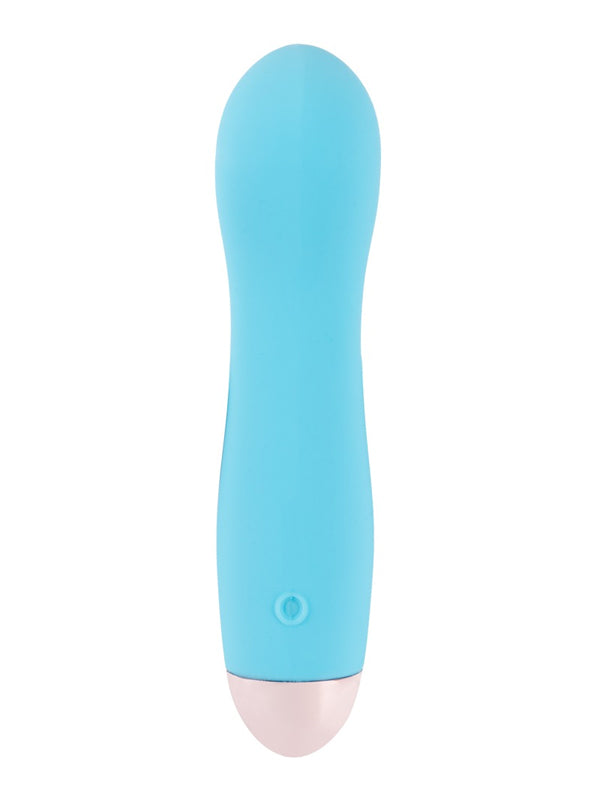Mini Vibrator G-Spot Impermeabil din Silicon You2Toys Cuties Blue