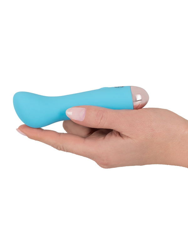 Mini Vibrator G-Spot Impermeabil din Silicon You2Toys Cuties Blue