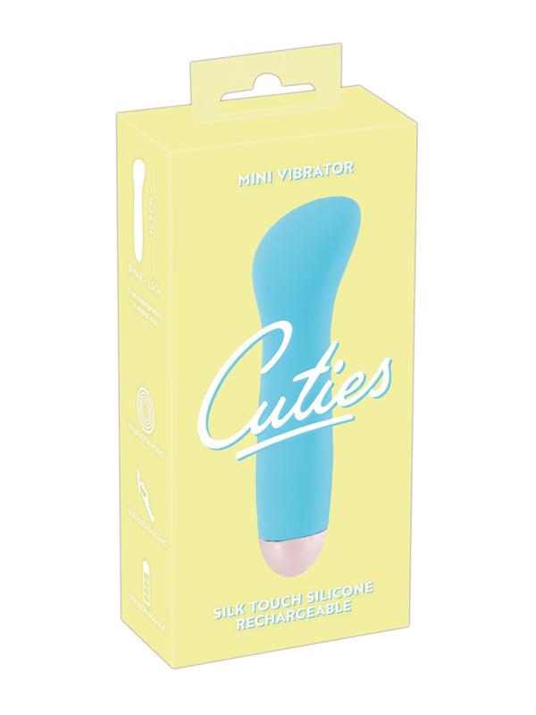 Mini Vibrator G-Spot Impermeabil din Silicon You2Toys Cuties Blue