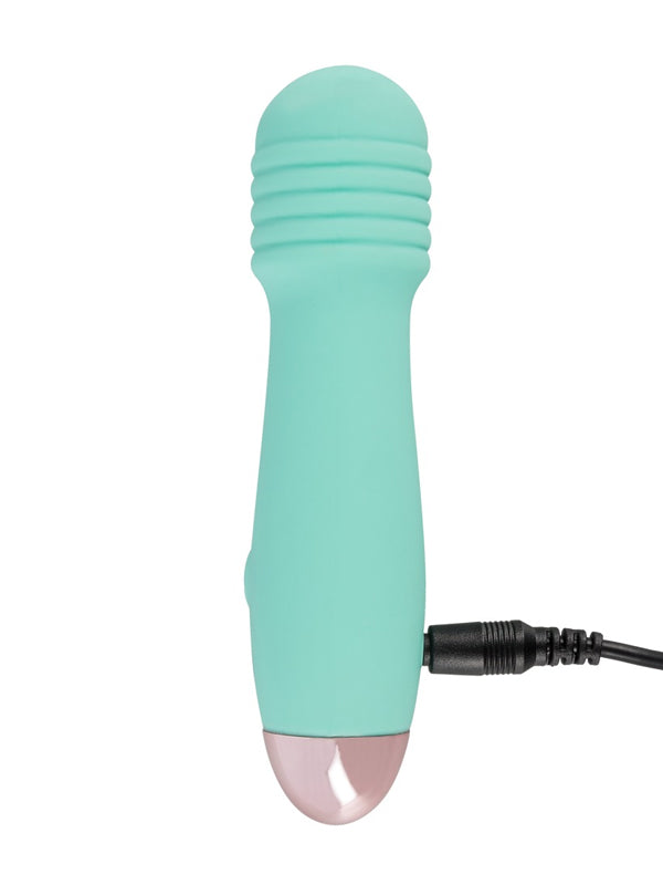 Mini Vibrator Impermeabil din Silicon You2Toys Cuties Green Wand