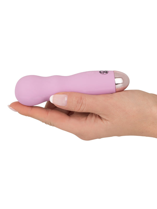 Mini Vibrator Impermeabil din Silicon You2Toys Cuties Pink