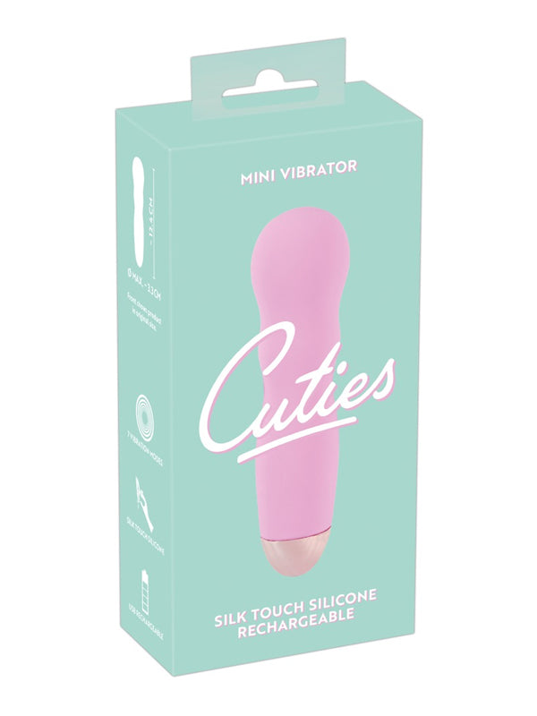 Mini Vibrator Impermeabil din Silicon You2Toys Cuties Pink
