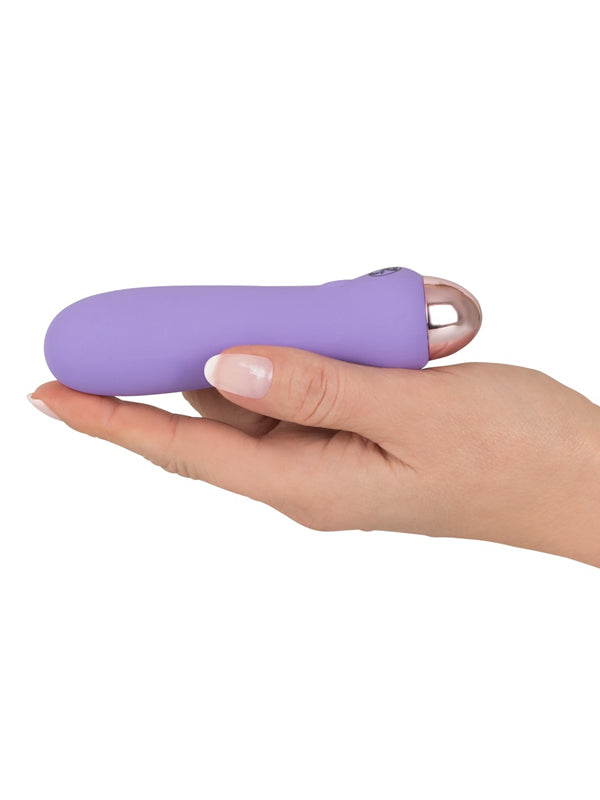 Mini Vibrator Impermeabil din Silicon You2Toys Cuties Purple