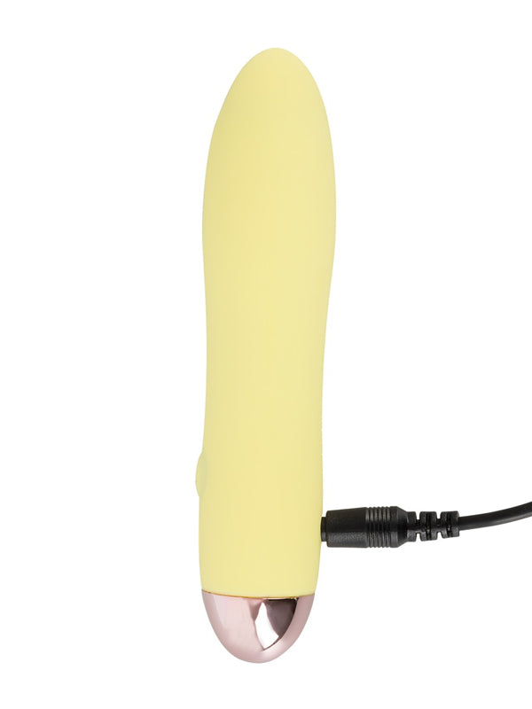 Mini Vibrator Impermeabil din Silicon You2Toys Cuties Yellow Mini