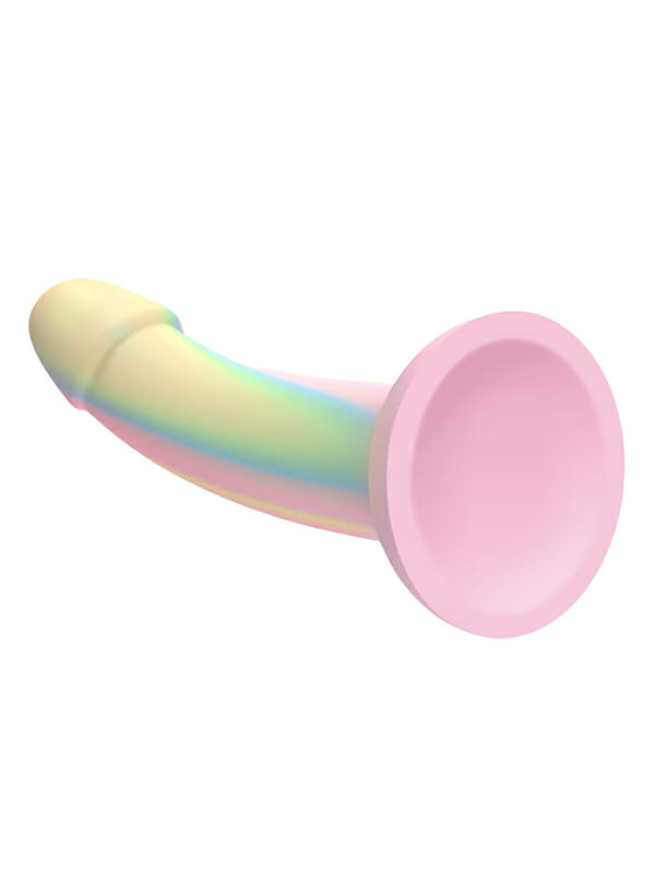 Dildo din Silicon cu Ventuză Love to Love Dildolls Fantasia Glow in the Dark