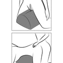 Liberator Bonbon Sex Toy Mount Wedge Black