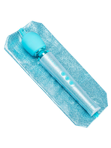 Le Wand Petite All That Glimmers Body Massager Blue