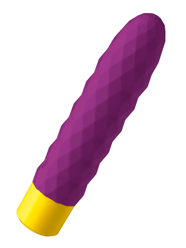 Mini Vibrator Clitoridian din Silicon Texturat Romp Beat