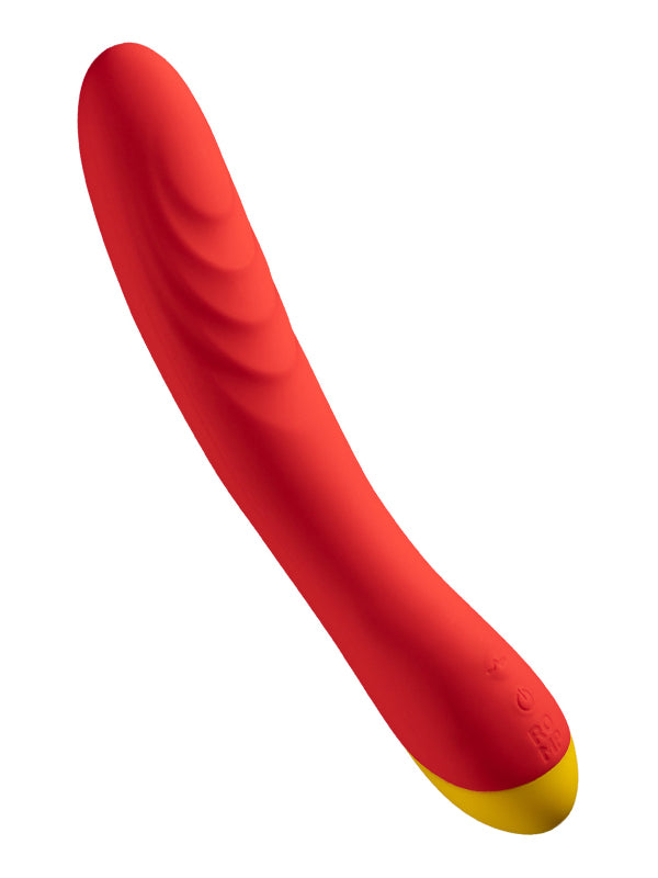 Mini Vibrator G-Spot din Silicon Texturat Romp Hype