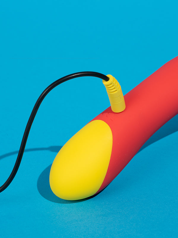 Mini Vibrator G-Spot din Silicon Texturat Romp Hype