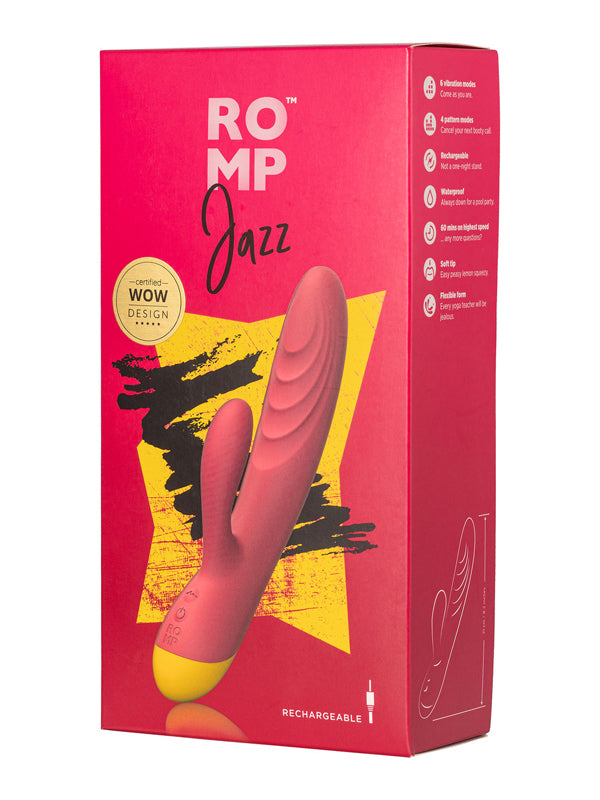 Vibrator Rabbit din Silicon ROMP Jazz