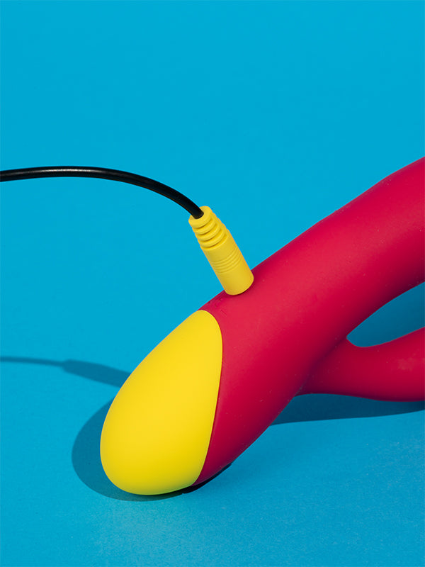 Vibrator Rabbit din Silicon ROMP Jazz