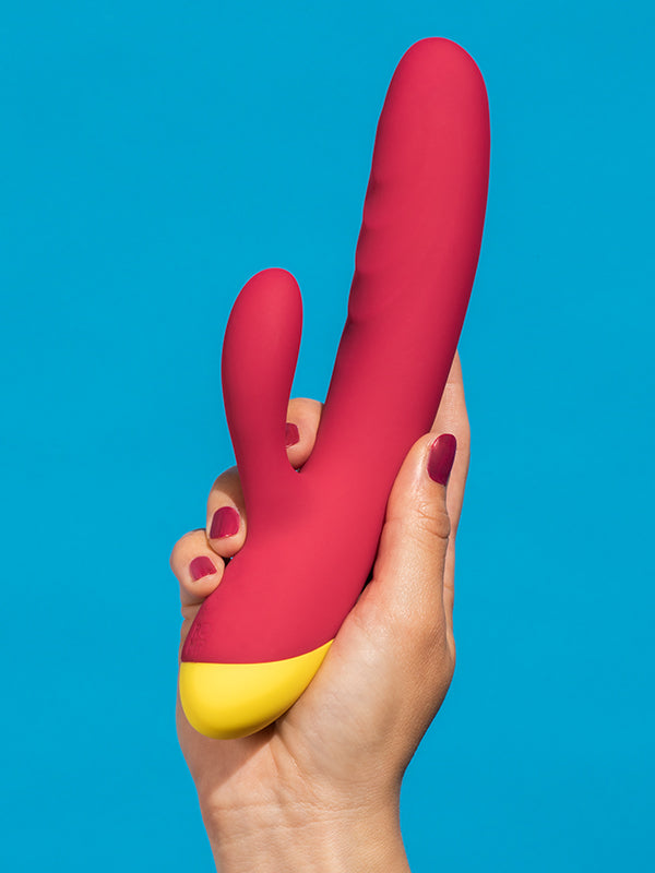 Vibrator Rabbit din Silicon ROMP Jazz