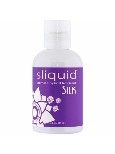 Lubrifiant Hibrid fără Glicerină Sliquid Naturals Silk
