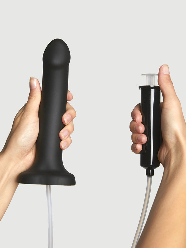 Dildo din Silicon cu Ejaculare și Ventuză Strap-On-Me Cum Large