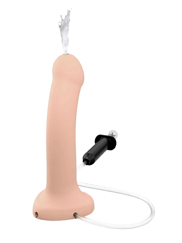 Dildo din Silicon cu Ejaculare și Ventuză Strap-On-Me Cum Large