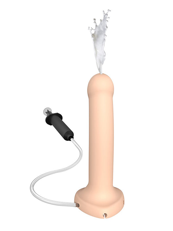 Dildo din Silicon cu Ejaculare și Ventuză Strap-On-Me Cum Large