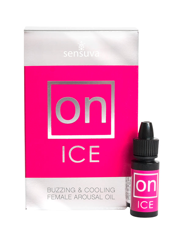 Ulei Clitoridian Excitant Sensuva On Ice Natural Cooling