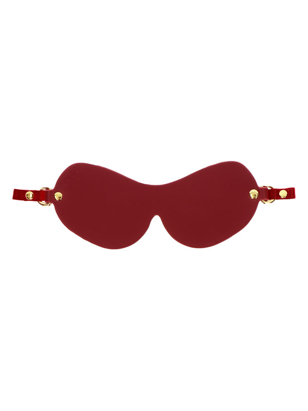 Mască pentru Ochi Taboom Bondage Red Faux Leather Avantgarde