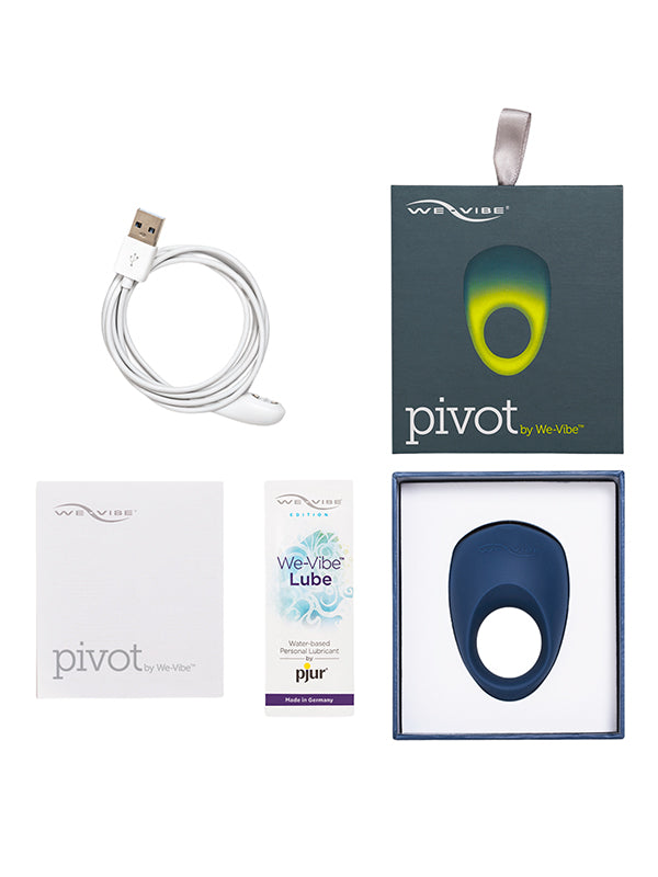 Inel Vibrator pentru Penis cu Control prin Aplicație We-vibe Pivot