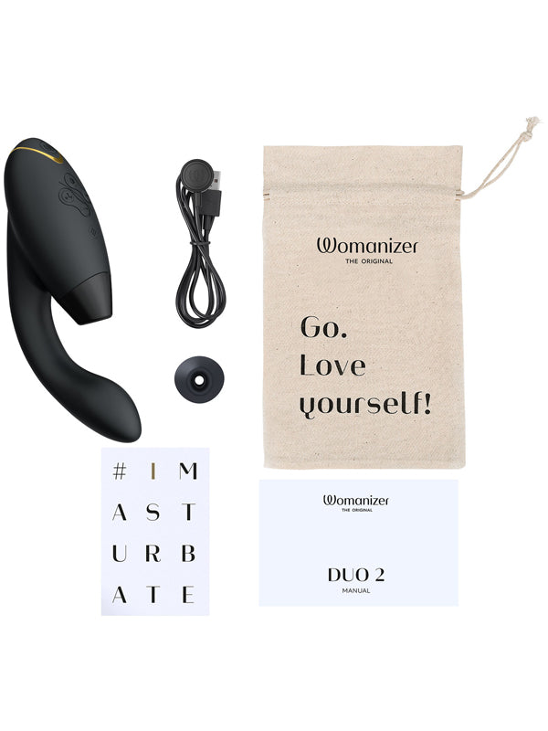 Stimulator Clitoridian si G-Spot Womanizer Duo 2 Pleasure Air