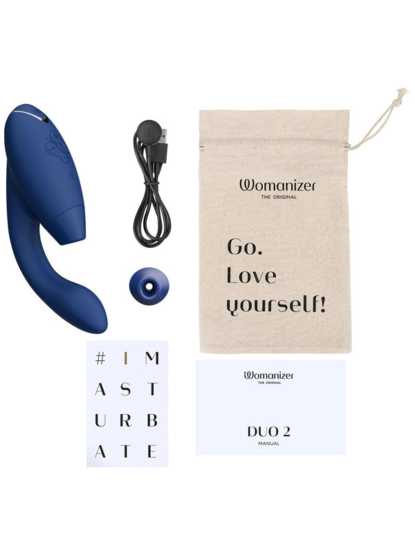 Stimulator Clitoridian si G-Spot Womanizer Duo 2 Pleasure Air