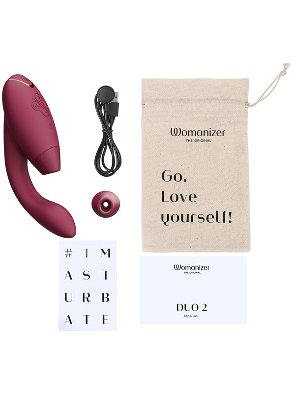 Stimulator Clitoridian si G-Spot Womanizer Duo 2 Pleasure Air