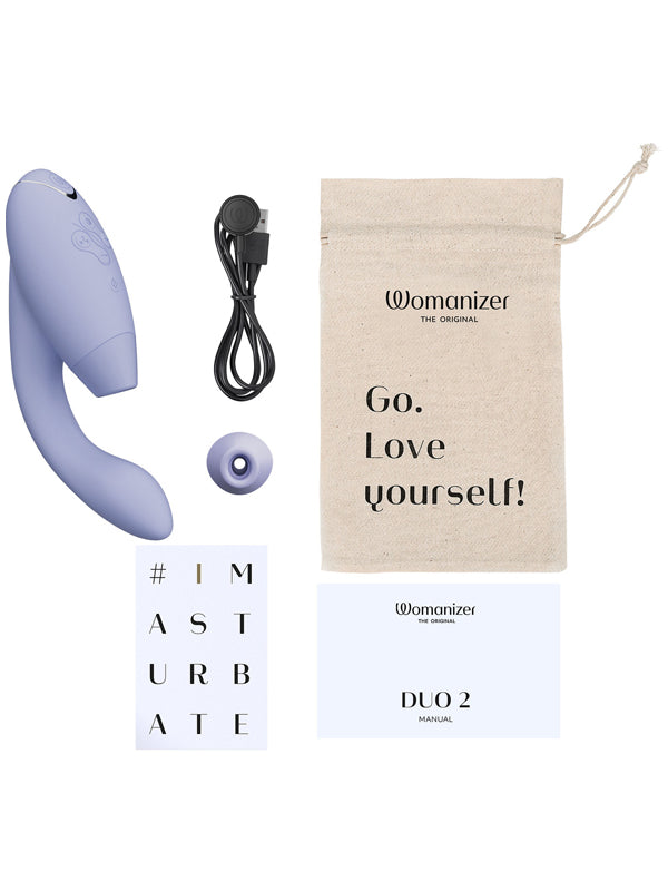 Stimulator Clitoridian si G-Spot Womanizer Duo 2 Pleasure Air
