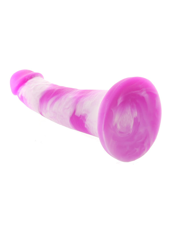 Dildo din Silicon cu Ventuza NS Novelties Colours Pleasures Yum Yum 6 Inch