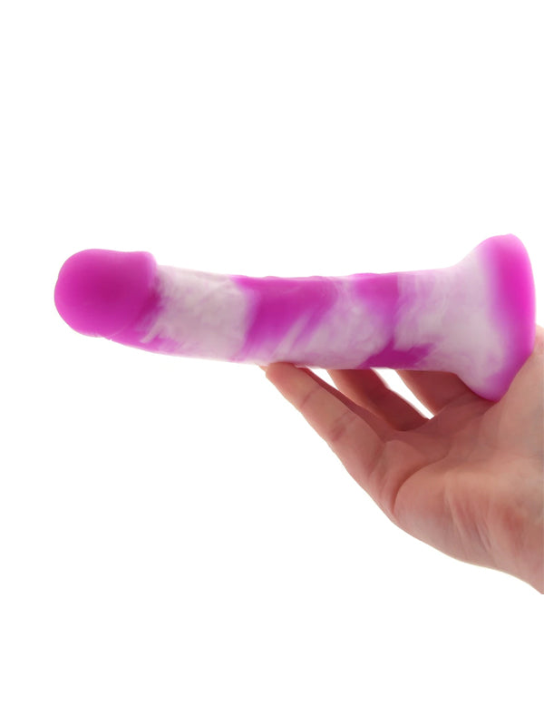 Dildo din Silicon cu Ventuza NS Novelties Colours Pleasures Yum Yum 6 Inch