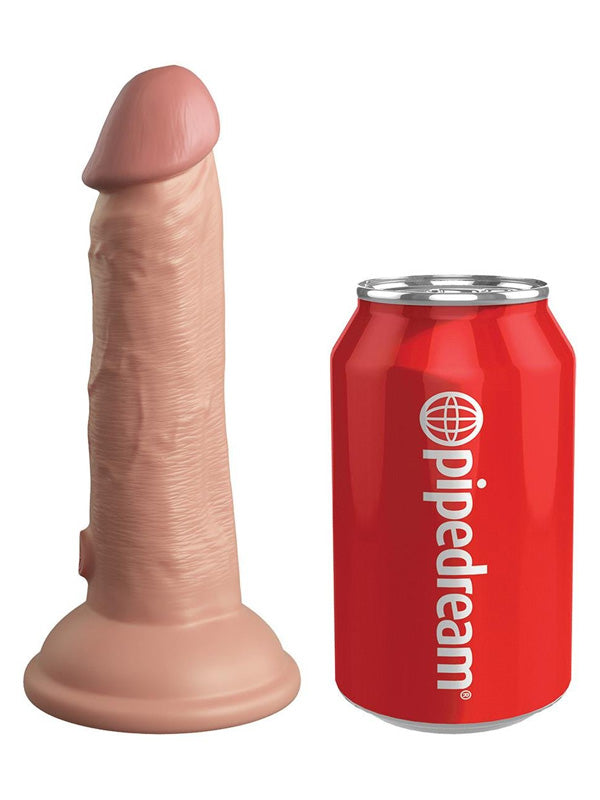 Dildo Pipedream King Cock Elite 6 Inch Dual Density Light 15 cm