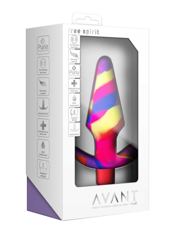 Blush Avant Free Spirit Vibrating Butt Plug