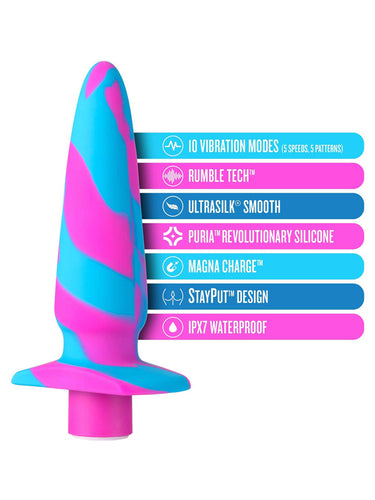 Blush Avant Vibrotize Vibrating Butt Plug