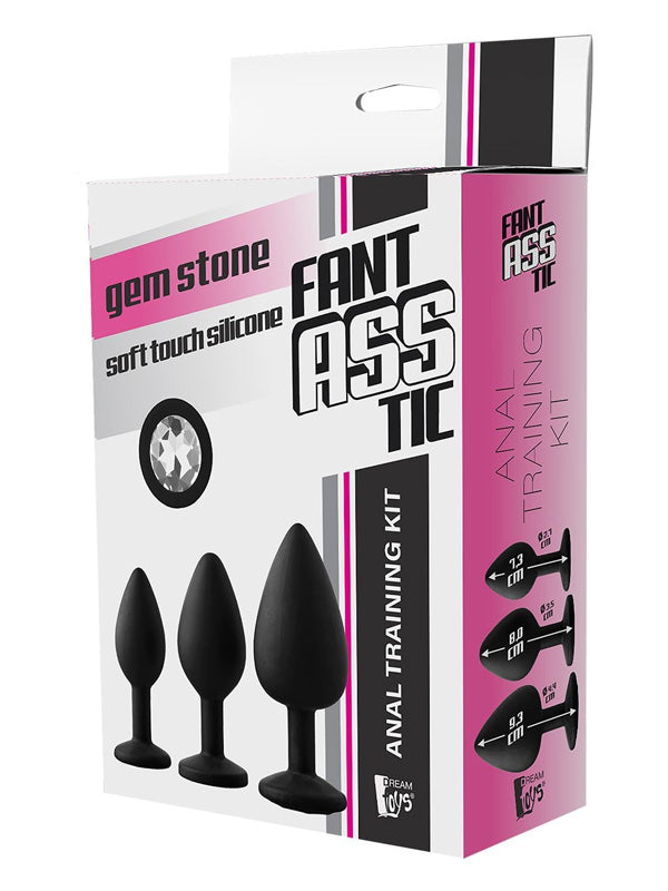 Set de 3 Dopuri Anale Dream Toys Fantasstic Training Kit