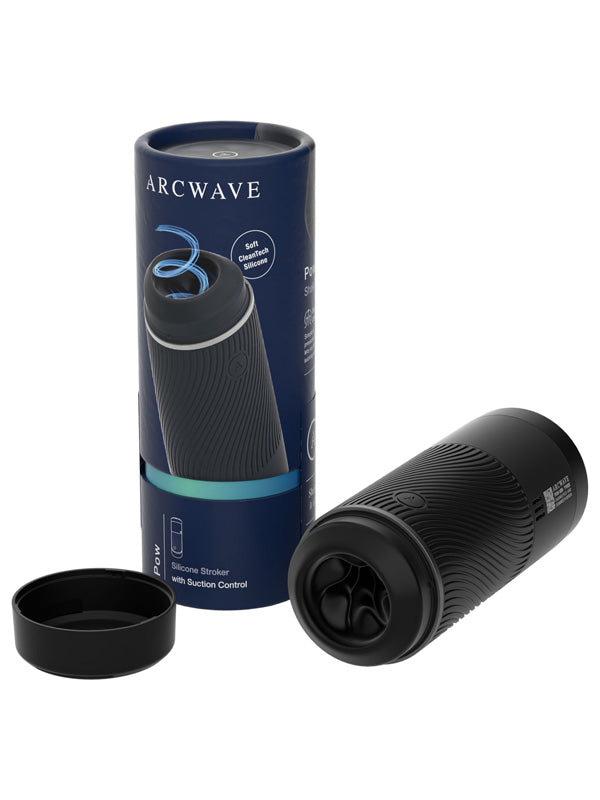 Arcwave Pow Silicone Penis Stroker Black