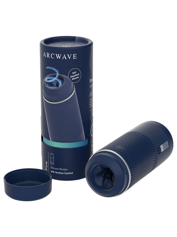 Arcwave Pow Silicone Penis Stroker Blue