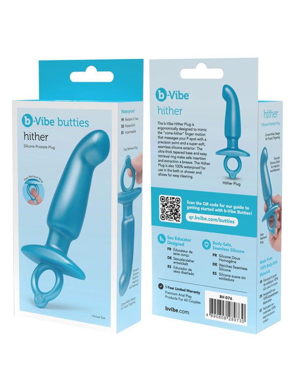 Dop Anal din Silicon b-Vibe Butties Hither