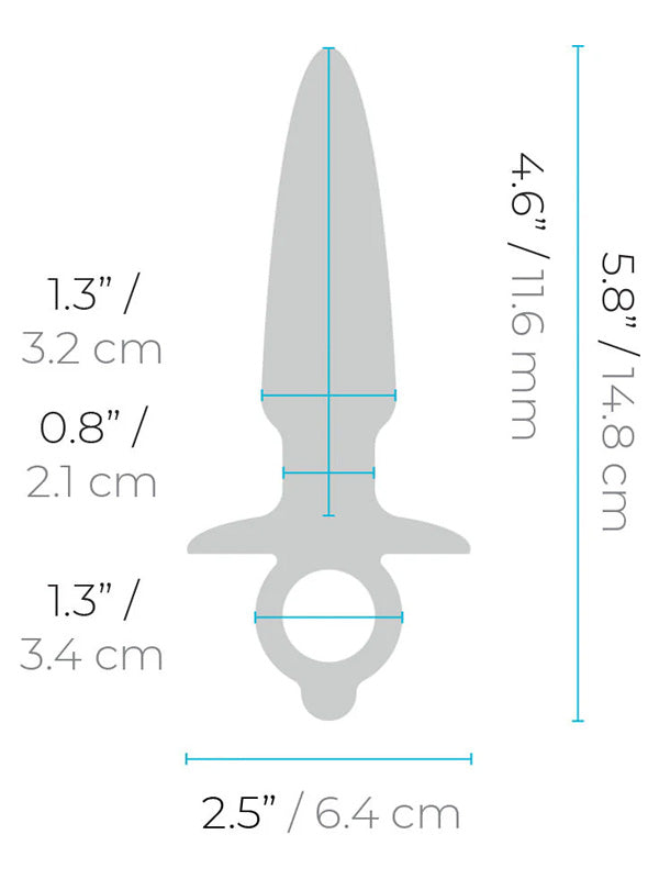 Dop Anal Conic b-Vibe Butties Sleek