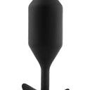 b-Vibe Snug Plug 5 XXL Weighted Silicone Butt Plug Black