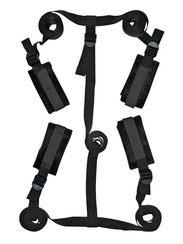 Set de Legături pentru Pat Sportsheets Sex & Mischief Bed Bondage Kit