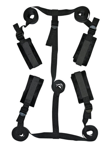 Set de Legături pentru Pat Sportsheets Sex & Mischief Bed Bondage Kit