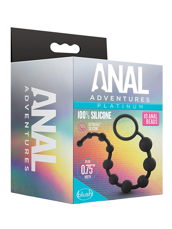Mărgele Anale din Silicon Blush Anal Adventures Platinum