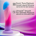 Blush Avant Borealis Dreams Silicone Suction Cup Dildo Cotton Candy 19.7 cm