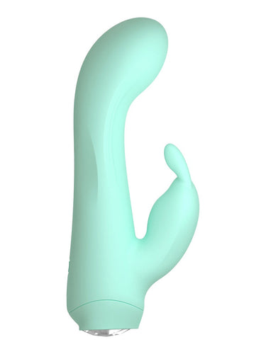 Vibrator din Silicon You2Toys Cuties Green Mini Rabbit