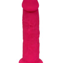 Dream Toys Real Love Dual Density Silicone Dildo Fuchsia 19 cm