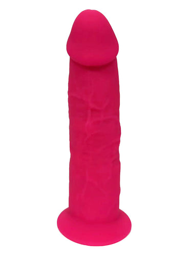 Dream Toys Real Love Dual Density Silicone Dildo Fuchsia 19 cm